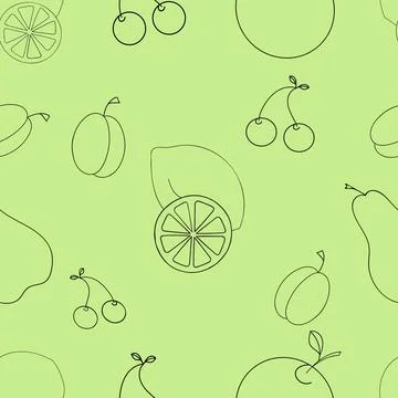 Fruits 7 Illustrazione stock