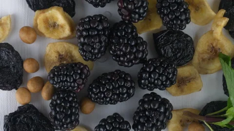 Fruits and berries on the table 動画素材 249265927