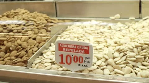 Fruits and Nuts 1 Stock Footage 8857584