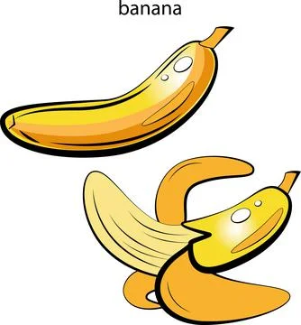 Fruits and vegetables. Stock Illustration