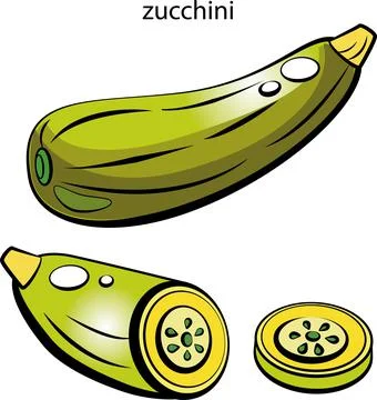 Fruits and vegetables. Stock Illustration