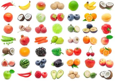 Fruits and Vegetables Stock Photos