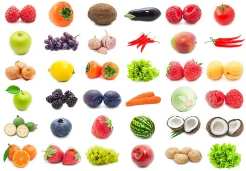 Fruits and Vegetables Stock Photos