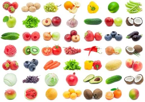 Fruits and Vegetables Stock Photos