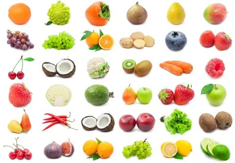 Fruits and Vegetables Stock Photos
