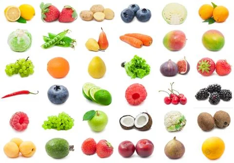 Fruits and Vegetables Stock Photos