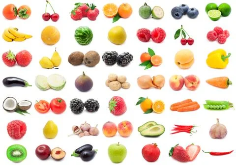 Fruits and Vegetables Stock Photos