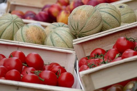 Fruits and vegetables Stock Photos