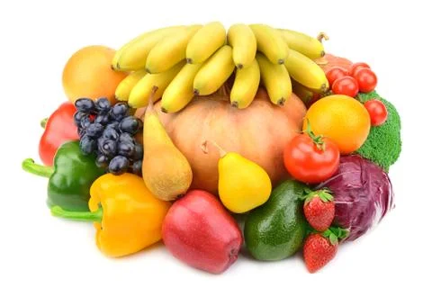 Fruits and vegetables Stock Photos