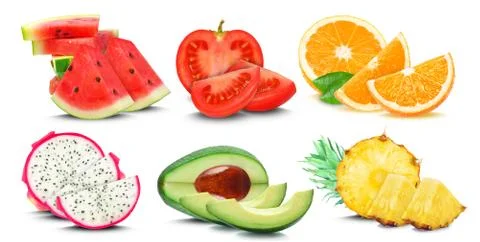 Fruits and vegetables Stock Photos