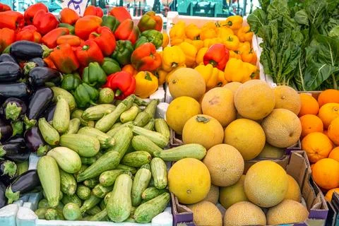 Fruits and vegetables Stock Photos