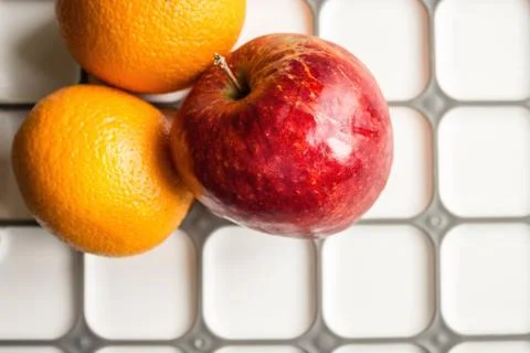 Fruits are a source of vitamins. Stock Photos