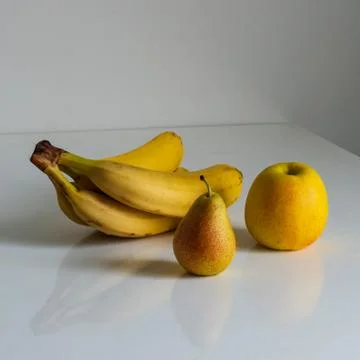 Fruits are on the table Stock Photos