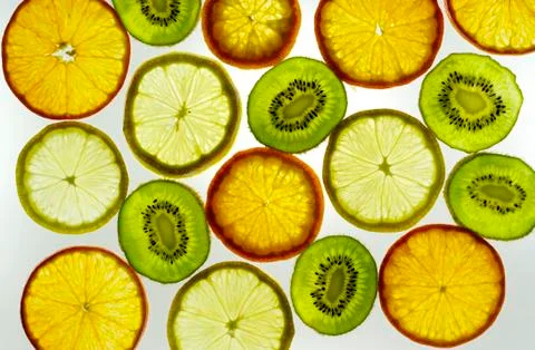 Fruits background Stock Photos