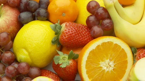 Fruits close loop part II Stock Footage 333547