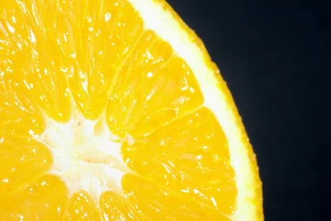 Fruits close up with orange Stock Photos