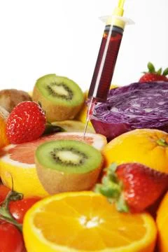 Fruits close up Stock-Fotos