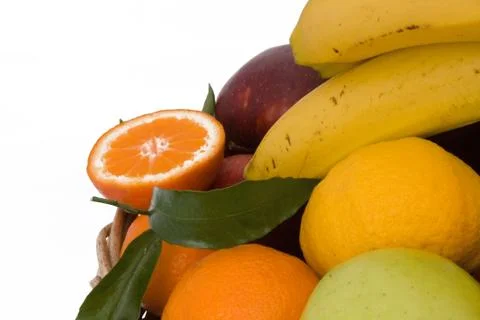 Fruits closeup Stock Photos