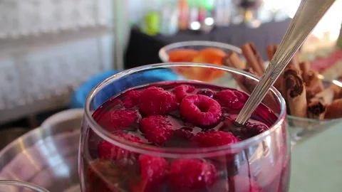Fruits for a cocktail Stock Footage 113852939