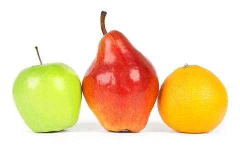 Fruits collection Stock Photos