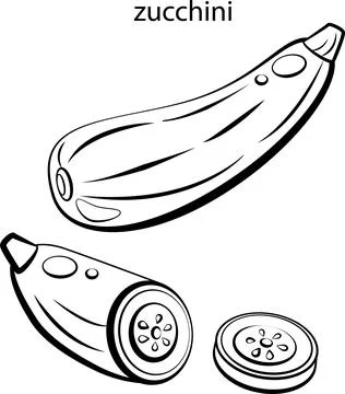 Fruits for coloring. Stock Illustration