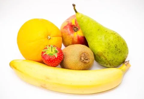 Fruits of different kind Stock Photos