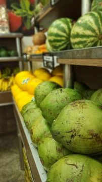 Fruits at the fair Stock Photos