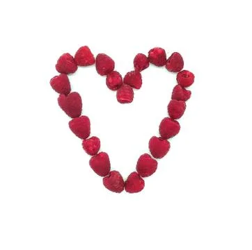 Fruits of the forest in composition Stock Photos