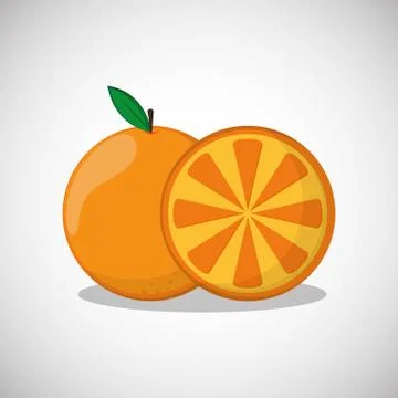 Fruits icon design Illustrazione stock