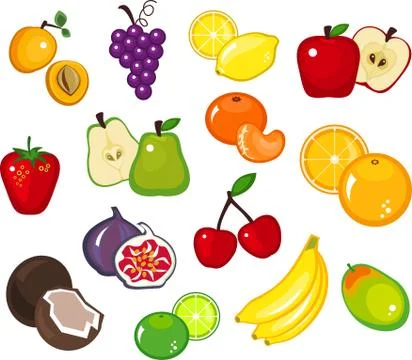 Fruits Stock Illustration
