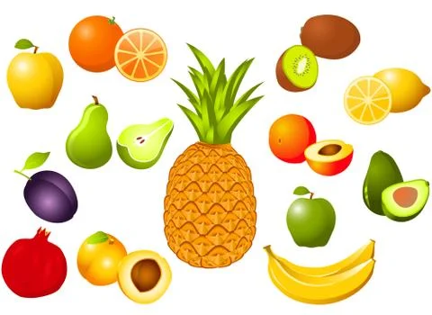 Fruits Stock-Illustration