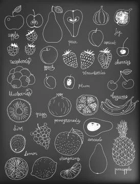 Fruits Stock Illustration