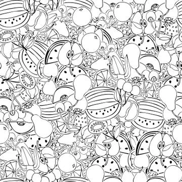 Fruits Stock Illustration