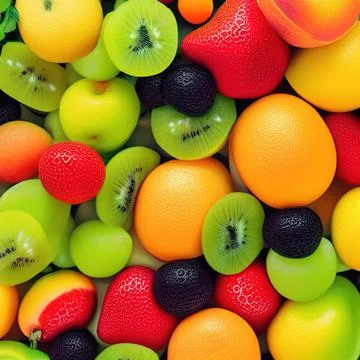 Fruits Stock Illustration