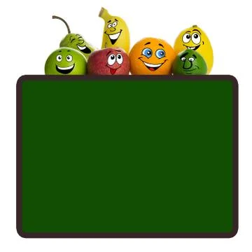 Fruits menu Stock Illustration