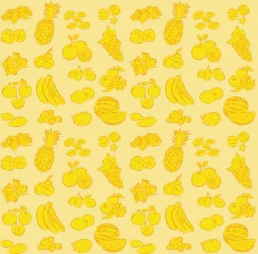 Fruits pattern 스톡 일러스트