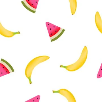 Fruits Pattern Stock Illustration