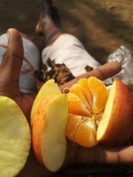 This is fruits Stockfoto's