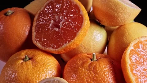 Fruits Rotating. Stock Footage 218606973