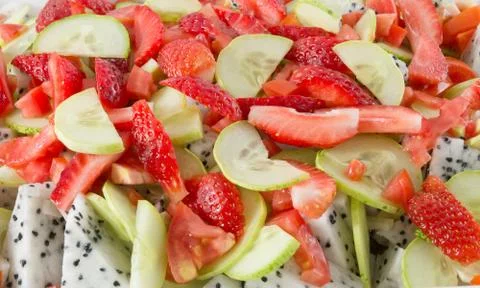 Fruits Salad Stock Photos