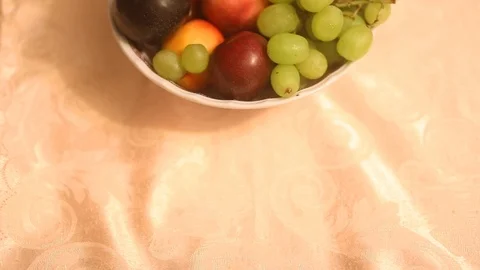 A fruits slowly entry into frame Stock Footage 118709026