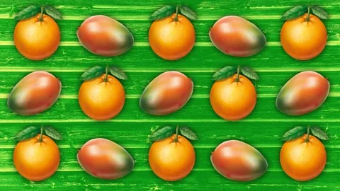 Fruits on the table Stock Footage 135223637