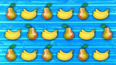 Fruits on the table Stock Footage 135223638