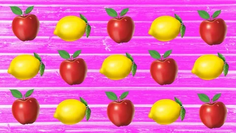 Fruits on the table Stock Footage 135225997