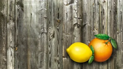 Fruits on the table Stock Footage 135230039