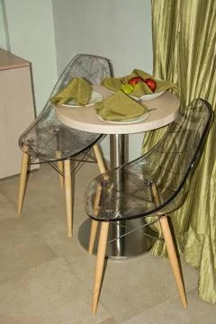 Fruits on table Stock Photos