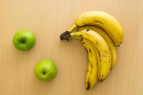 Fruits on the table Stock Photos