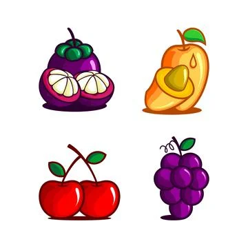FRUITS VECTOR Stock Illustration