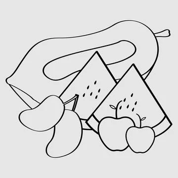 Fruits vector illustration design Stock Illustration