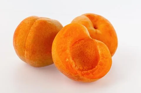 The fruits on white. Stock Photos